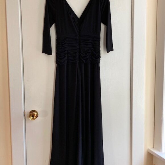 Tadashi Shoji Designer gown, black, XS - Picture 4 of 9